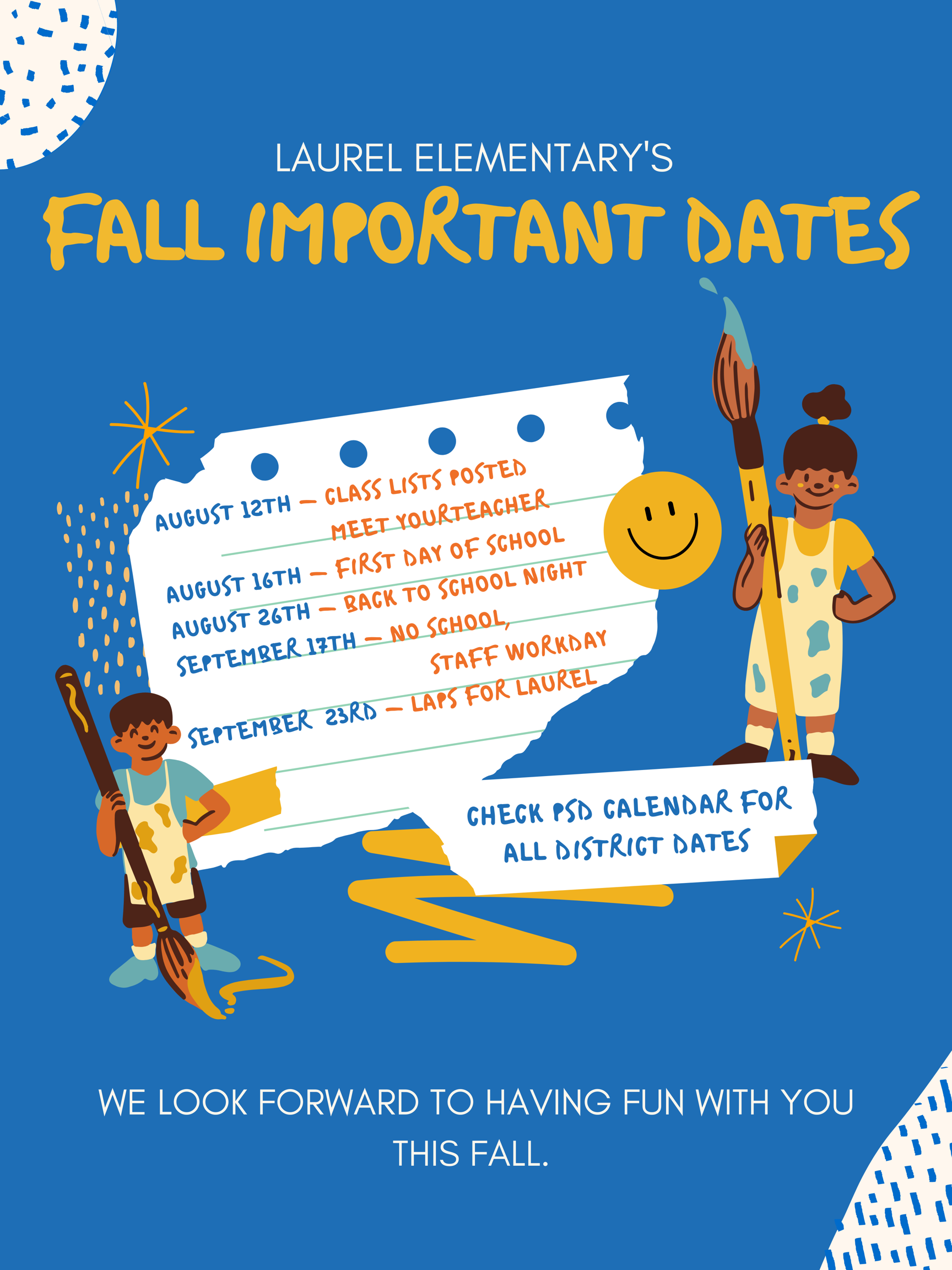 Fall dates