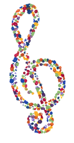 treble clef logo