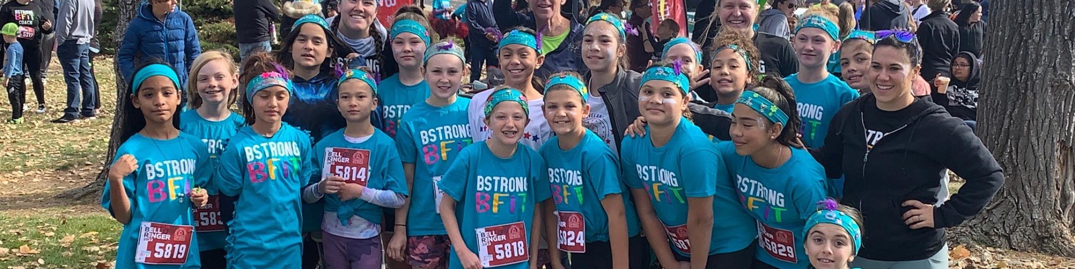 The BStrong BFit Club at their race